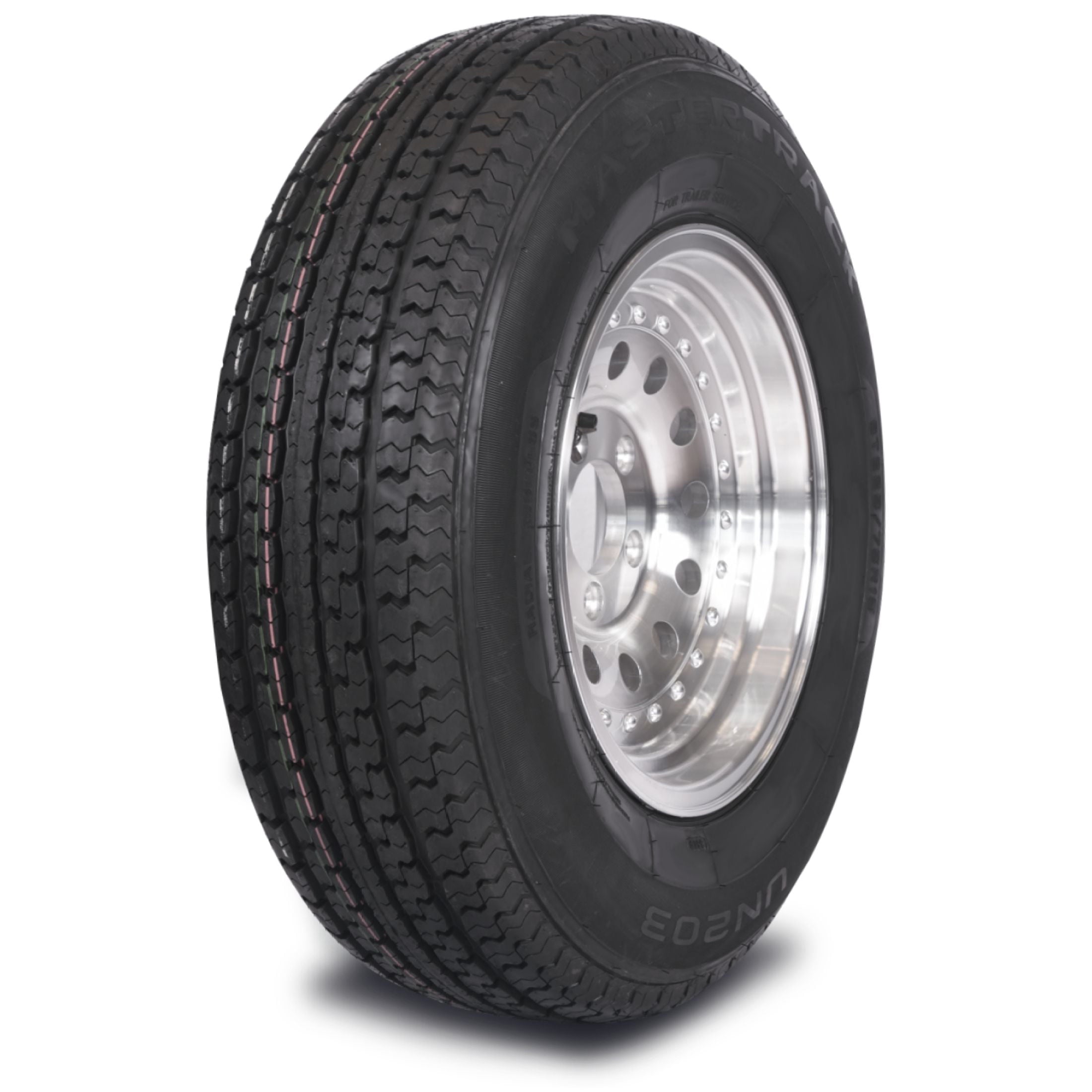 Mastertrack UN203 ST215/75R14 6 Ply 102M Load Range C Radial Trailer Tire - ST 215/75/14 215/75R14 (Tire Only)