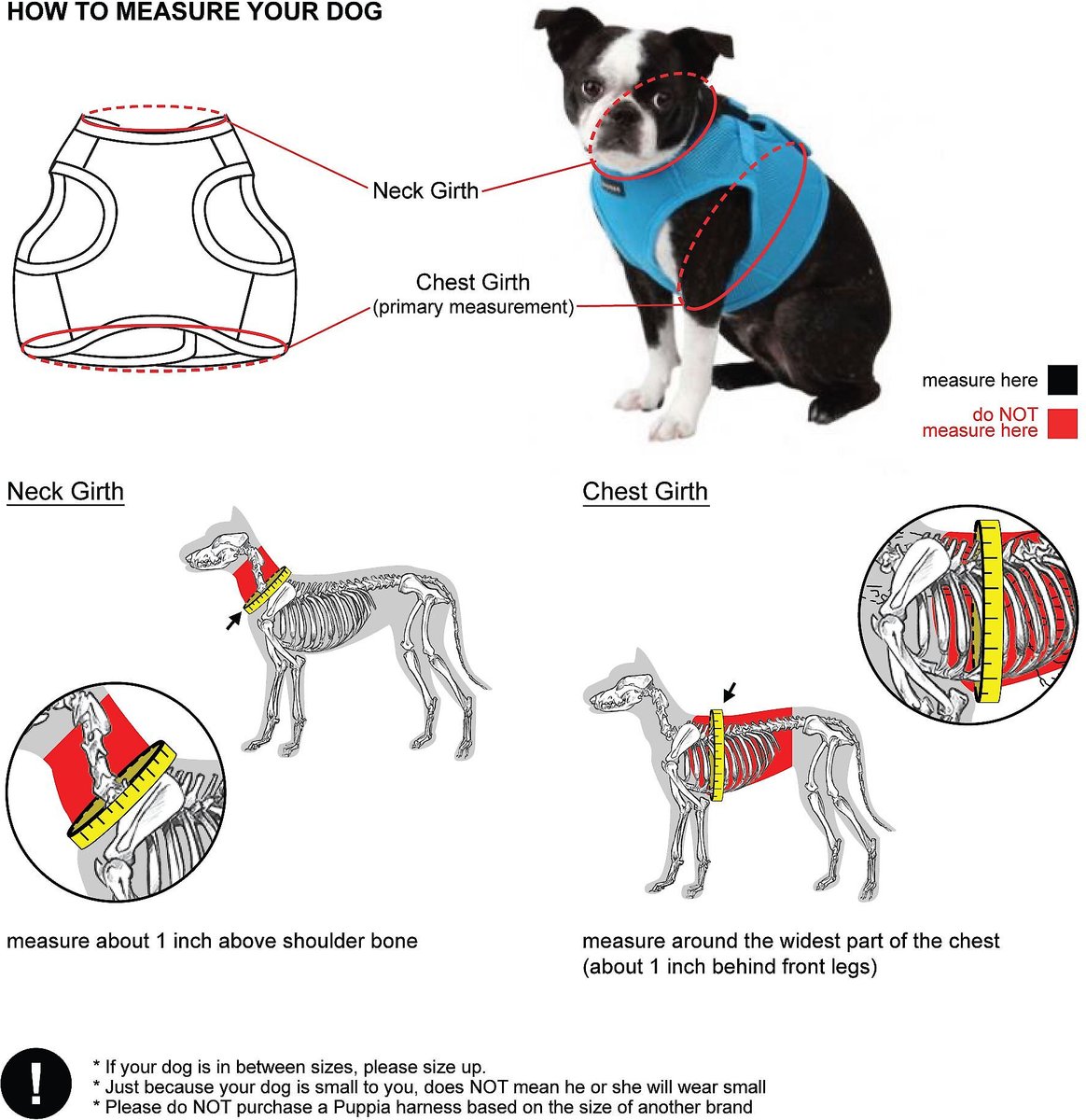 Puppia Vest Polyester Step In Back Clip Dog Harness