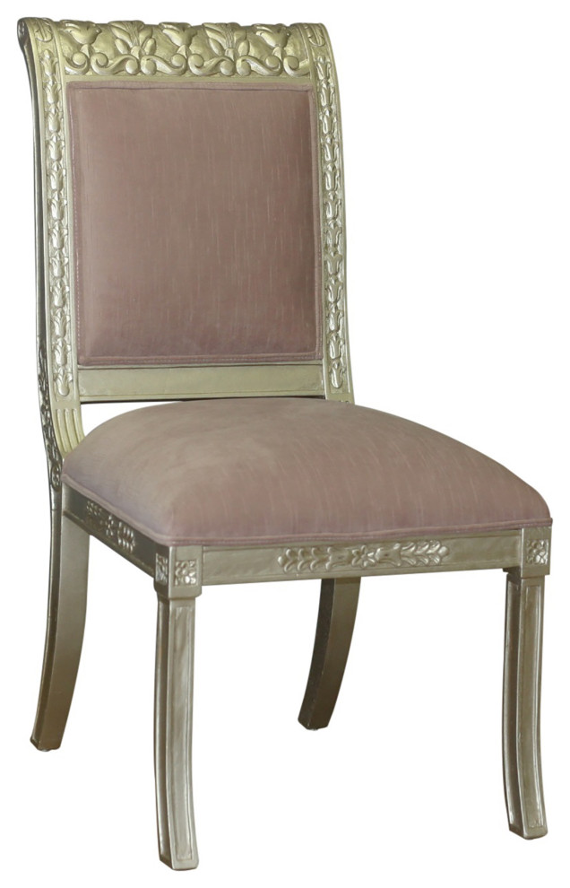 Farah Side Chair   Traditional   Dining Chairs   by Moretti  x27s Design Collection  INC  Houzz