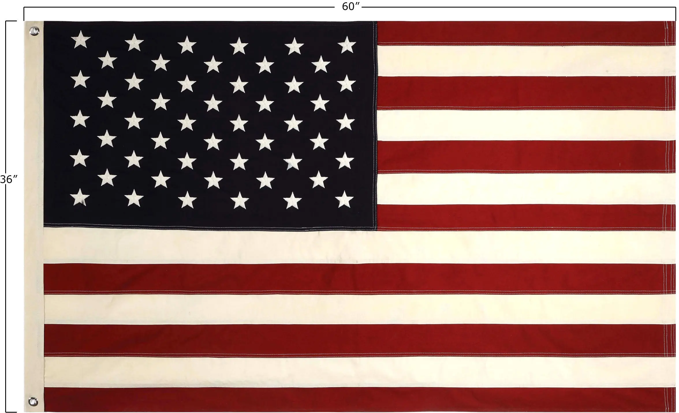 Americana Flag With Grommets