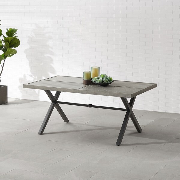 Crosley Otto Outdoor Metal Dining Table