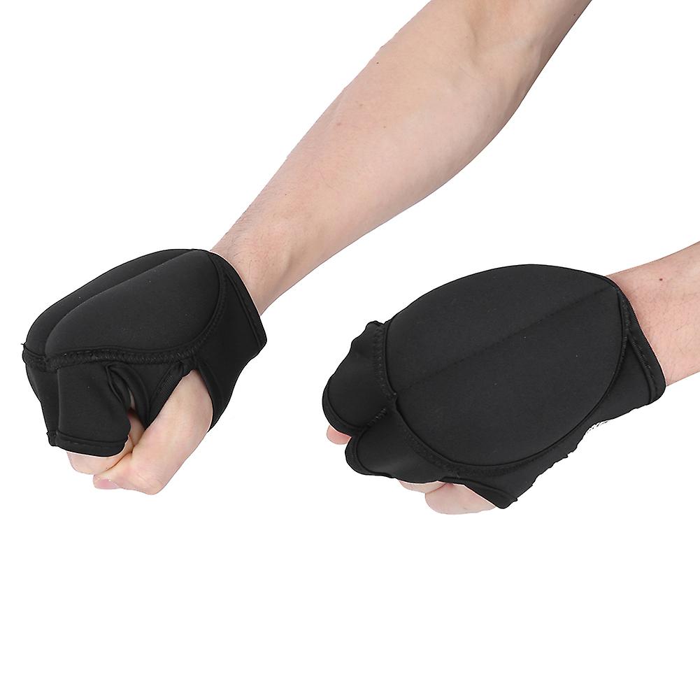 1pair Portable Wrist Sandbag Weighted Strength Training Exercise Gloves Fitness Equipment