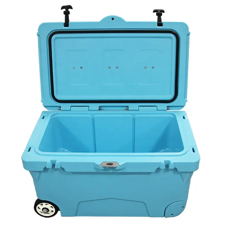 Benfan hot large capacity 110QT rotomolded coolers insulated cooler box with wheels for car