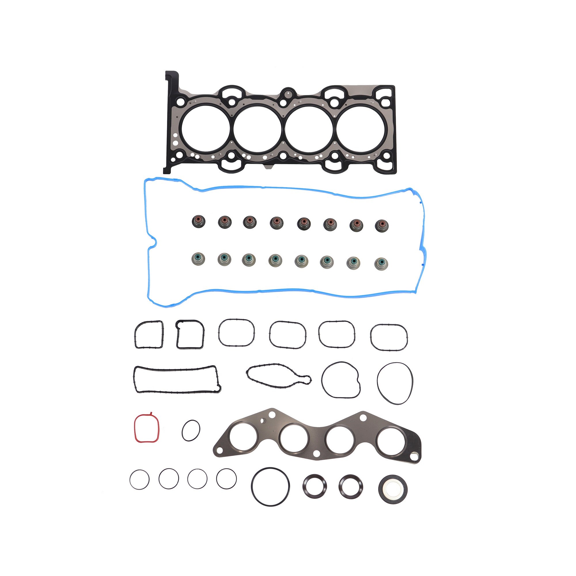 DNJ HGS4236 Cylinder Head Set For 12-16 Ford Focus 2.0L L4 DOHC