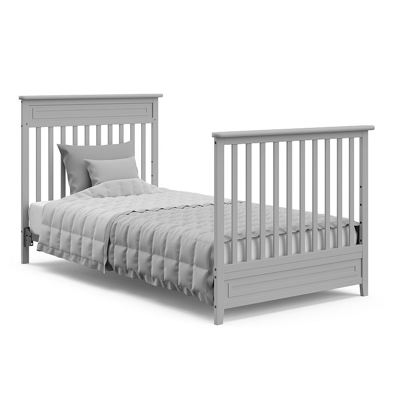 Storkcraft Petal 4-in-1 Convertible Mini Crib and Crib Mattress