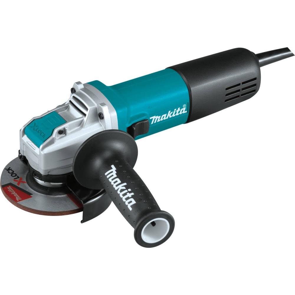 Makita 4-1/2 X-LOCK Angle Grinder， with AC/DC Switch