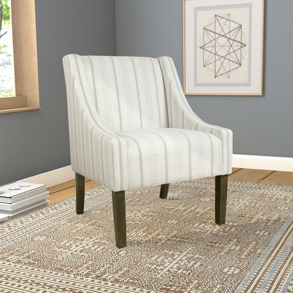 HomePop Modern Swoop Accent Chair