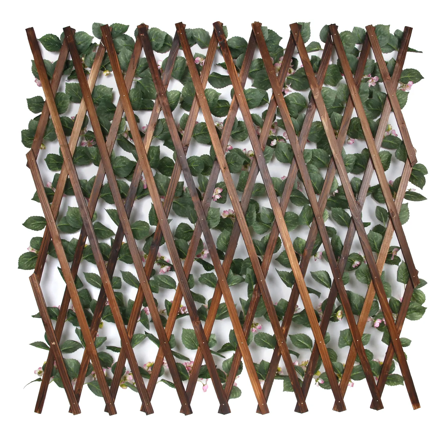 Garden Supply Home Decoration Artificial Vines Plants Plastic Leaf Faux Ivy Leaves Fence