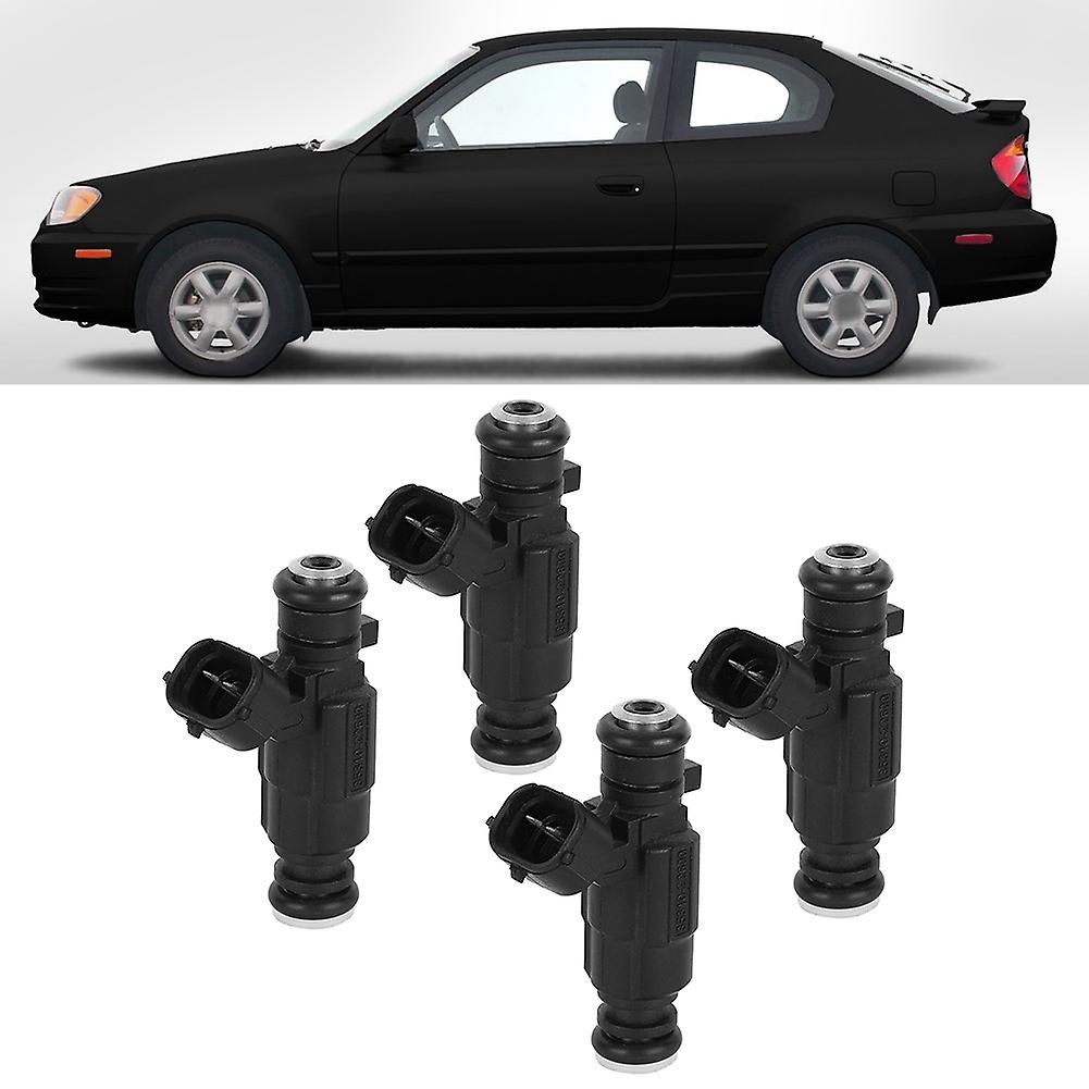 4pcs Fuel Injector Nozzle Replacement Parts 35310-22600 Fit For Hyundai Accent 2000-2005