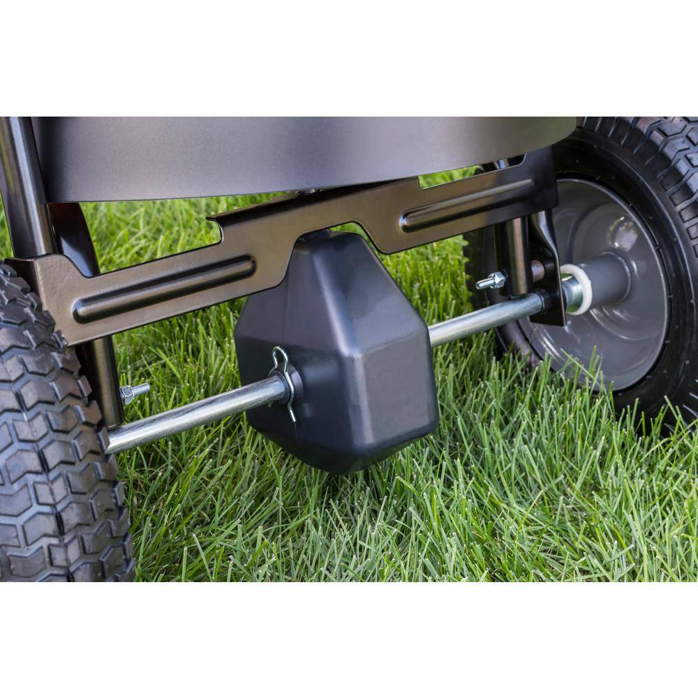 Agri-Fab 130 lbs. Capacity Push Salt Spreader with Stainless Steel Axle 45-0548