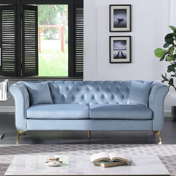 3 Seater SOFA BLUE