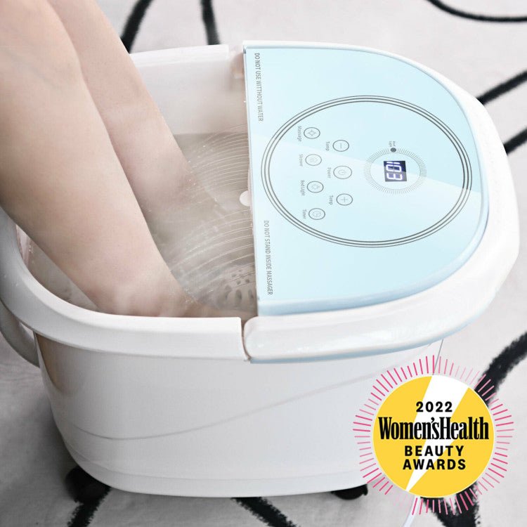 Best 2023 Electric Shiatsu Foot Spa Bath Massager With 3-Angle Shower