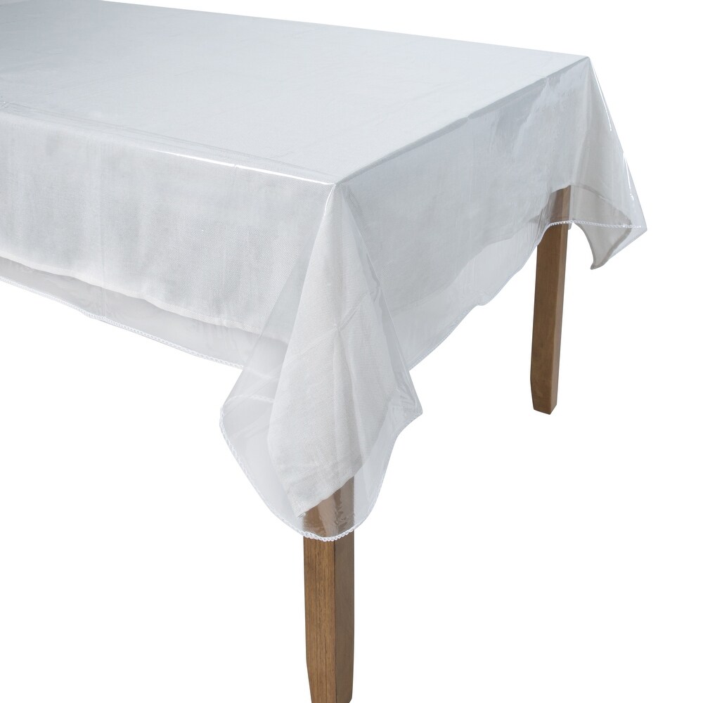 Home Details Crystal Clear Tablecloth Protector