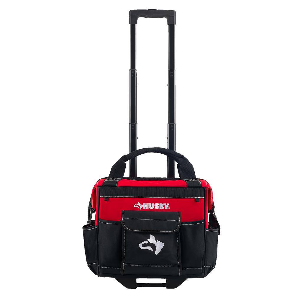 Husky HD65014-TH 14 in. 13 Pocket Rolling Tool Bag