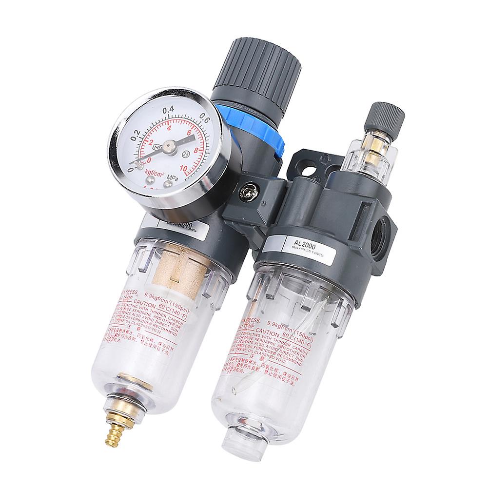 Air Filter Relief-pressure Valve High Quality Oil Water Separator Regulator G1/4in Afc2000