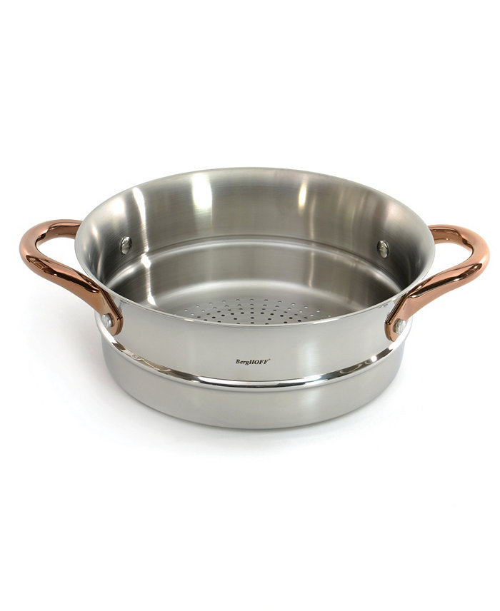 BergHOFF Ouro Stainless Steel Steamer with 2 Side Handles