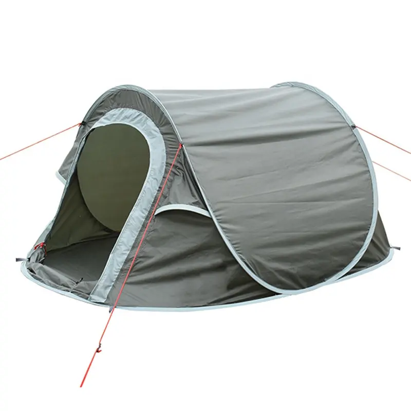 Camping Fun Portable Outdoor 2 3 Person Cheap Tents Camping Travel Sun Shelter Automatic Pop Up Beach Tent