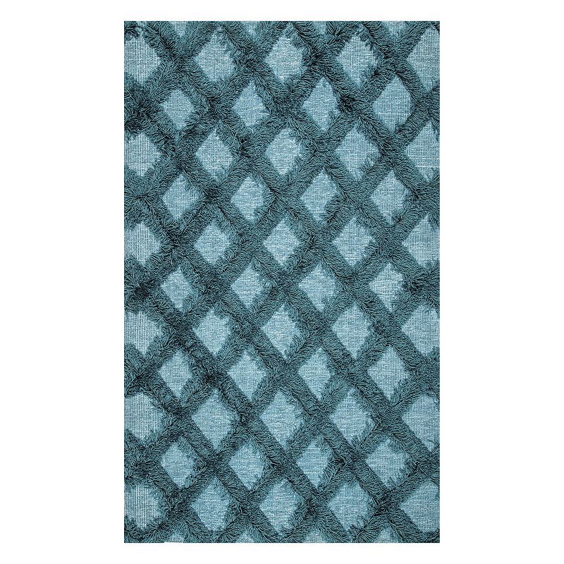 nuLOOM Francene Diamond Trellis Shaggy Rug