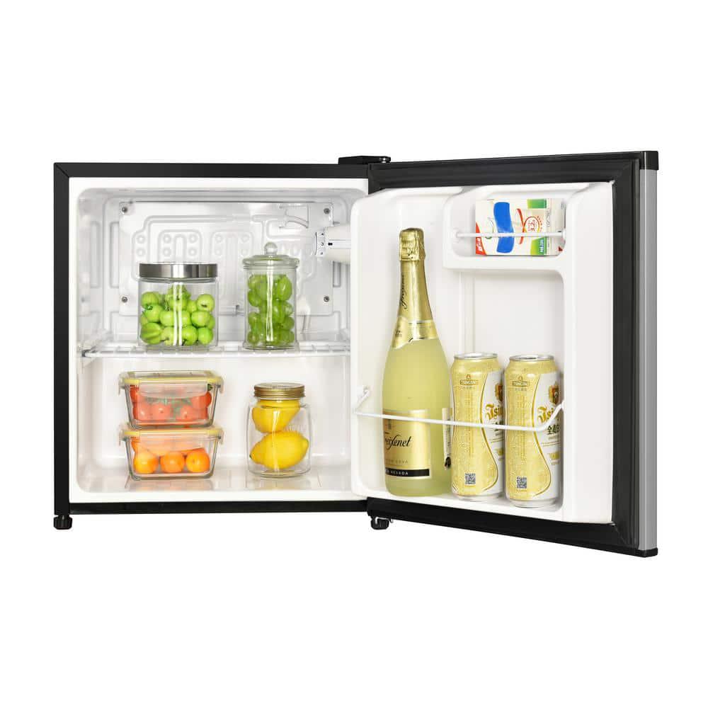 Magic Chef 17 cu ft Freezerless Mini Fridge in Stainless Steel