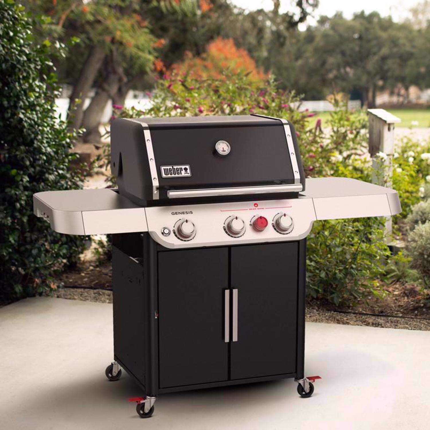 Weber Genesis SP-E-325s 3 Burner Liquid Propane Grill Black