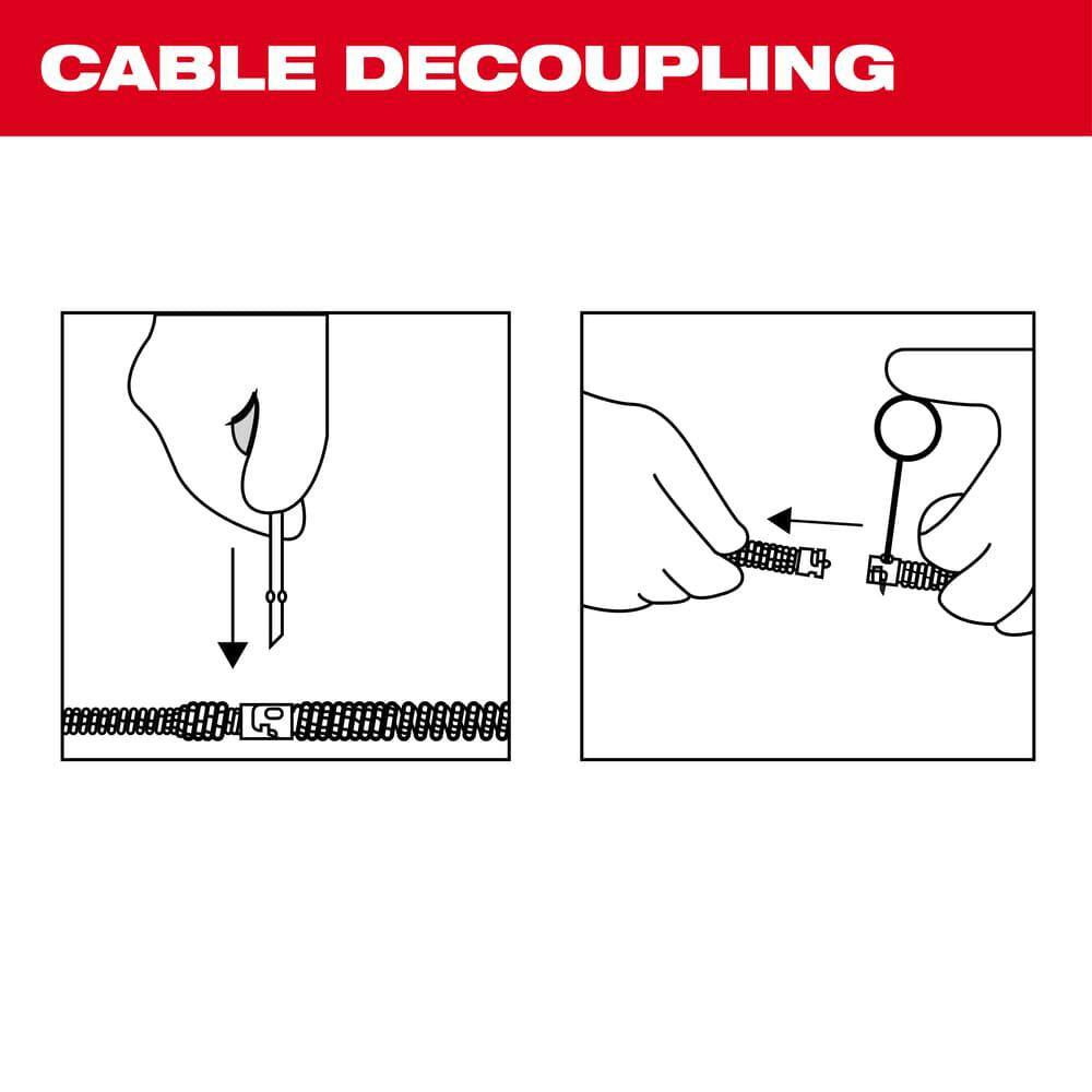 MW 34 in. x 2 ft. Leader Cable 48-53-2902