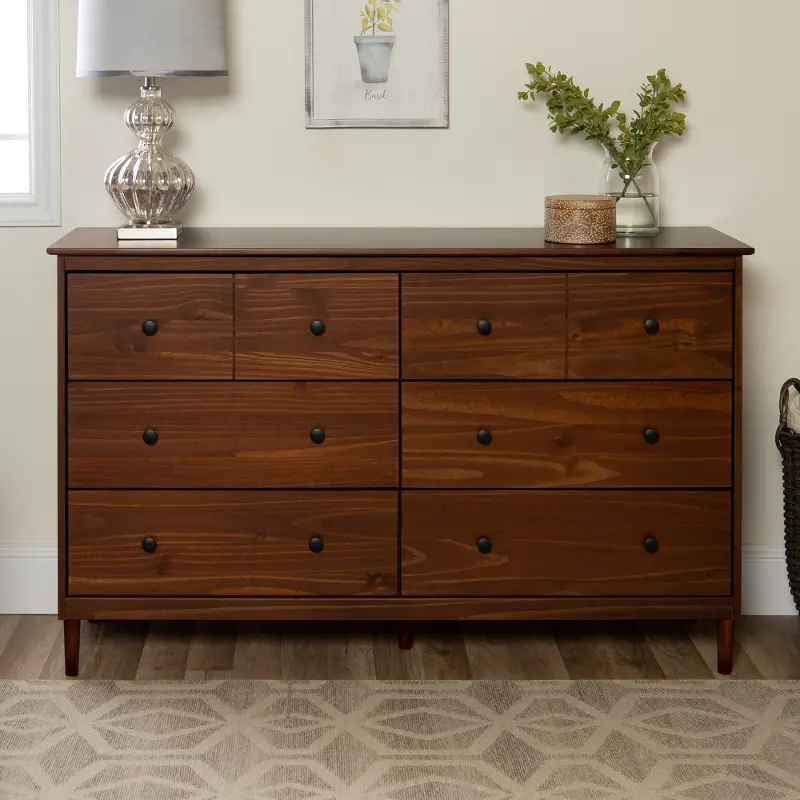 Spencer Classic Walnut Brown Dresser - Walker Edison