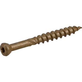 Everbilt #8 x 1-58 in. Star Drive Trim Head Exterior Wood Screws 1 lb.-Box (208-Piece) 117343