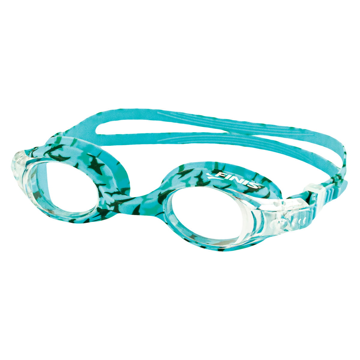 FINIS Adventure Kids Swimming Goggles - Blue Shark