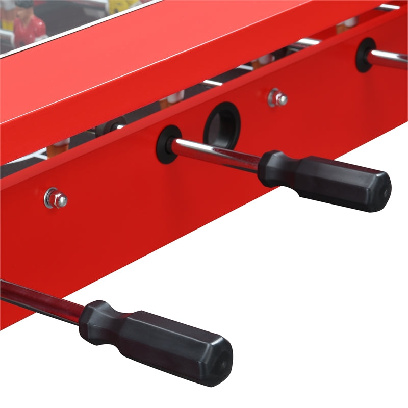 Picket House Furnishings Rebel Foosball Gaming Table in Red