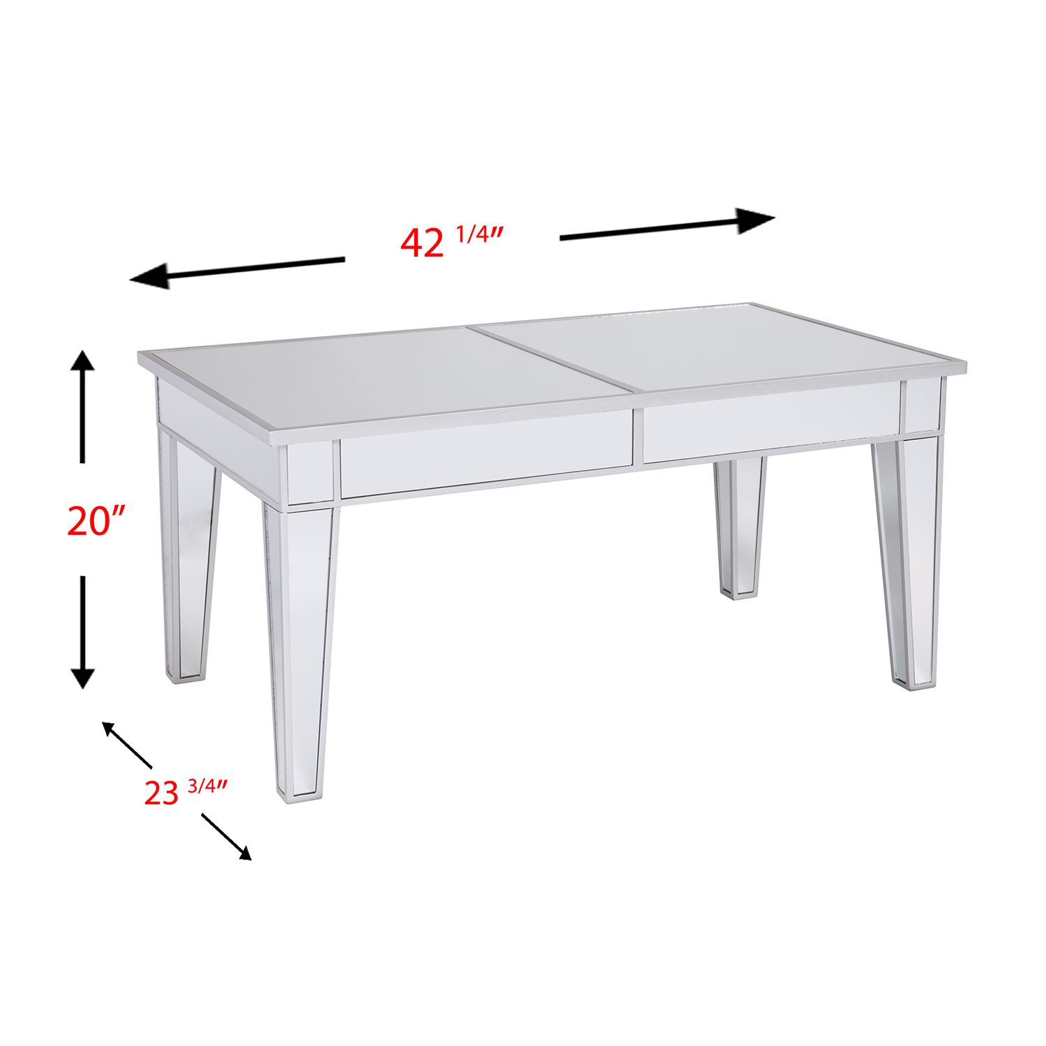 Mulvaney Mirrored Coffee Table