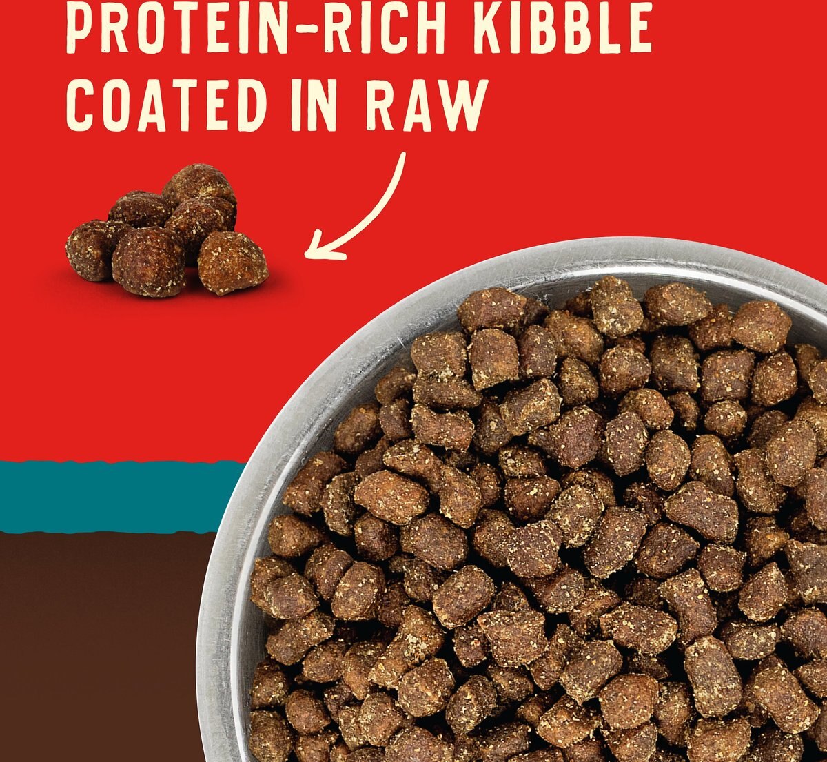 Stella and Chewy's Wild Red Raw Coated Kibble Grain-Free Ocean Recipe Dry Dog Food