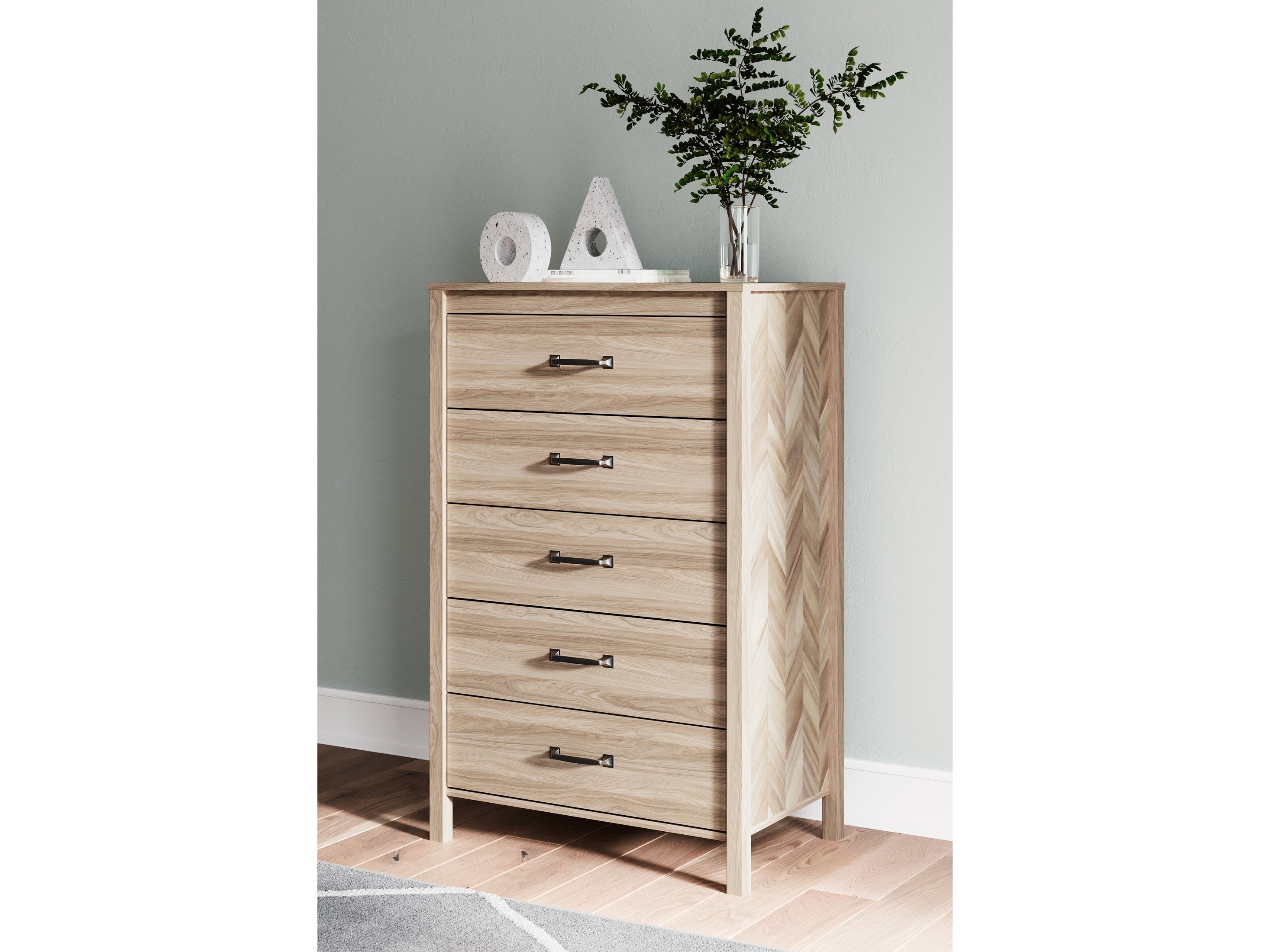 (Online Special Price) Battelle Tan Chest of Drawers