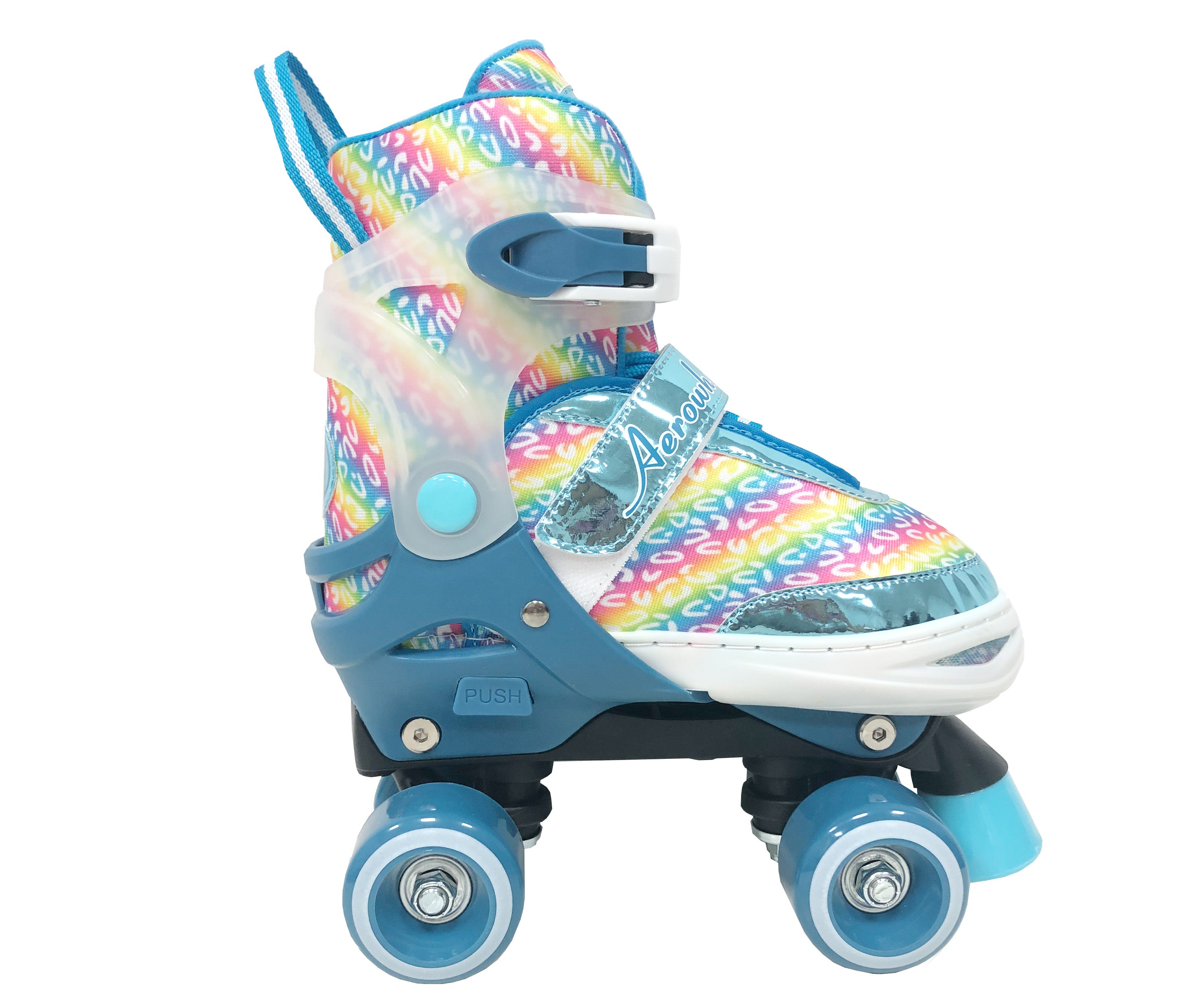 Aerowheels Glitter Pring 2-in-1 Girls switcher skate size 5-8