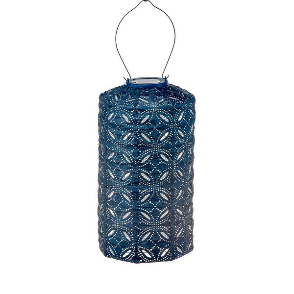 Cylindrical Mandela LED Lighted Bazaar Lantern