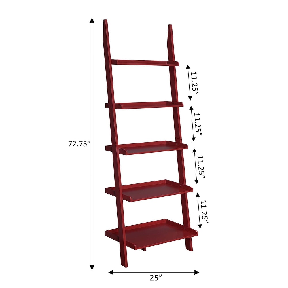 Convenience Concepts American Heritage Bookshelf Ladder