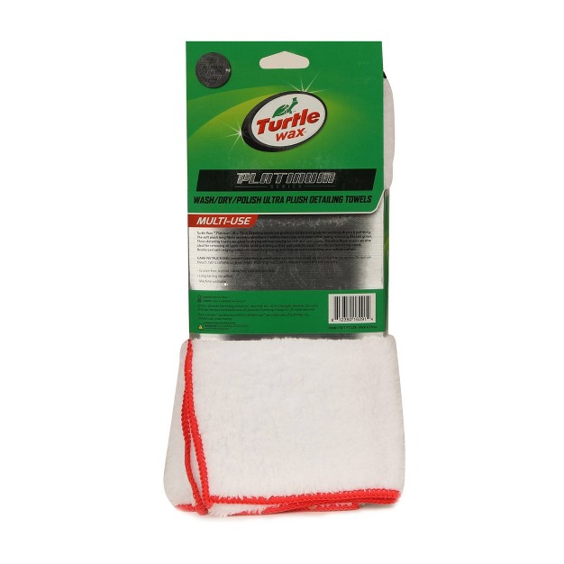 Turtle Wax Platinum 6pk Fluffy Microfiber Detail Towels