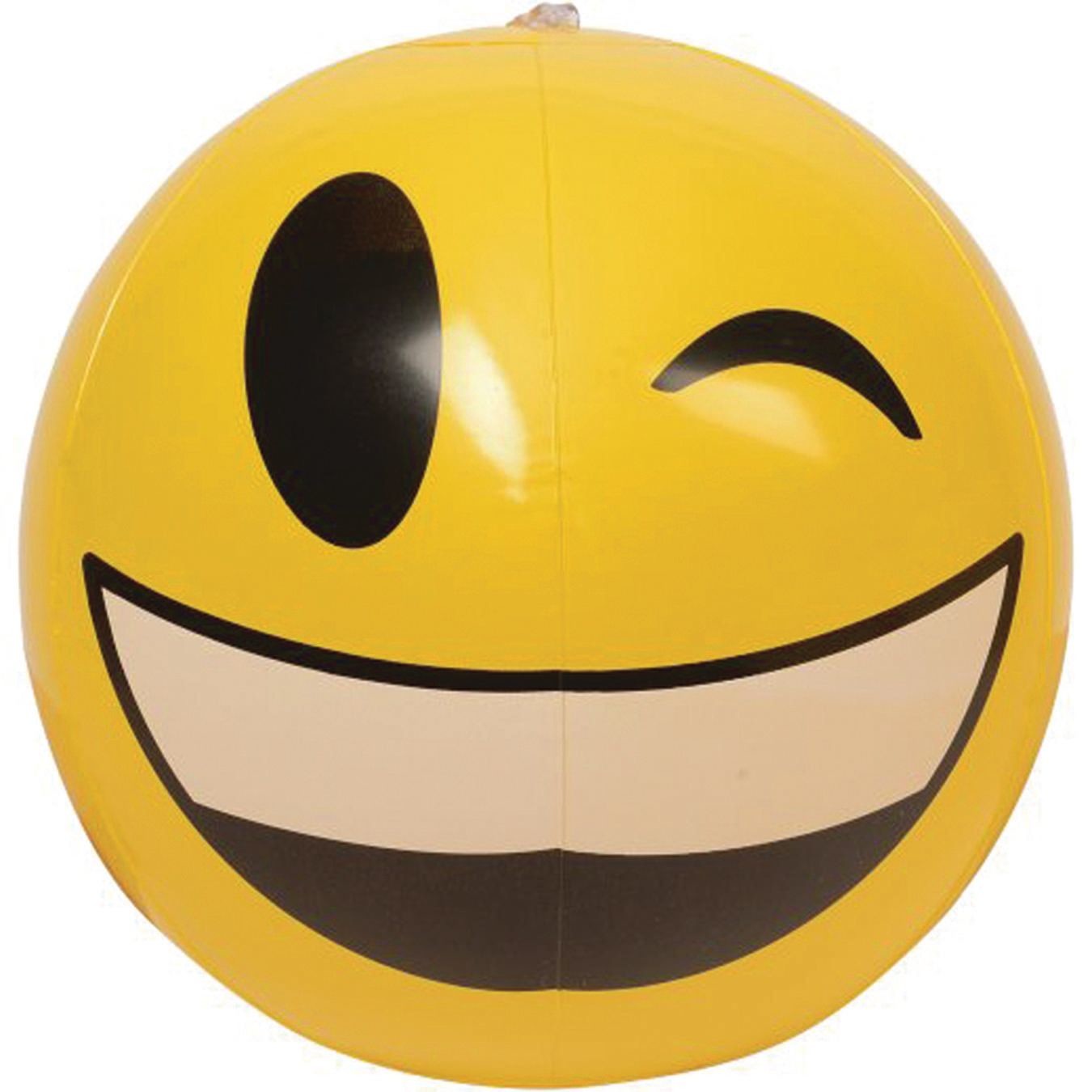 U. S. Toy Emoticon Assorted Inflate Balls 8-9 diam. Inflatable Toys， 12 Pack