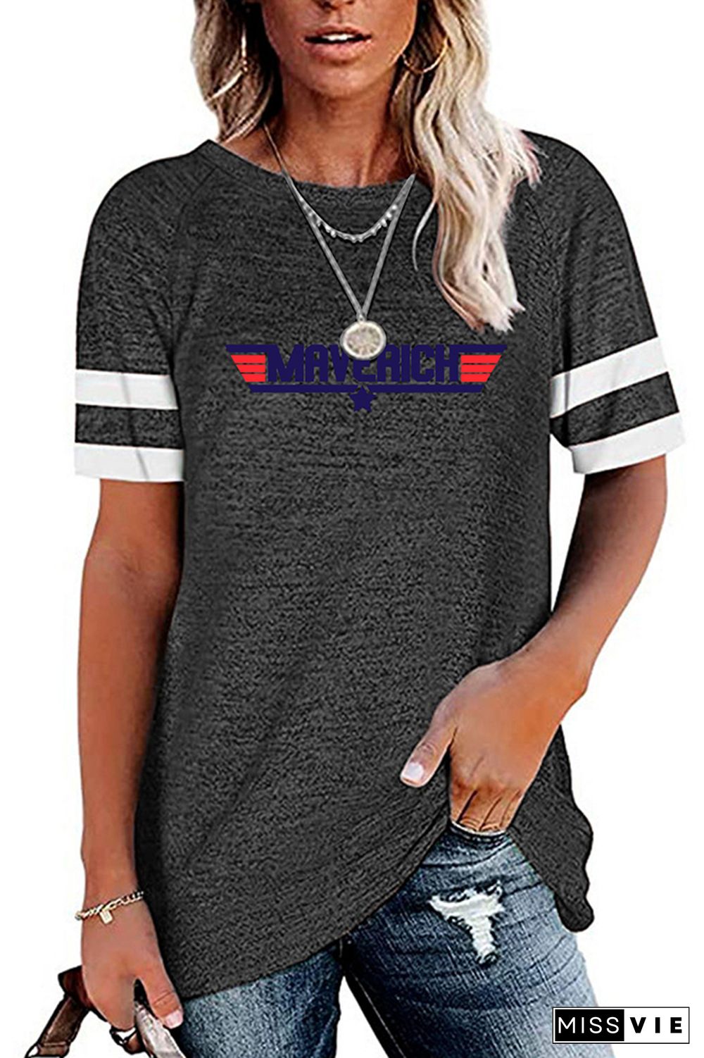 Maverick Top Gun Graphicay Tee Wholesale