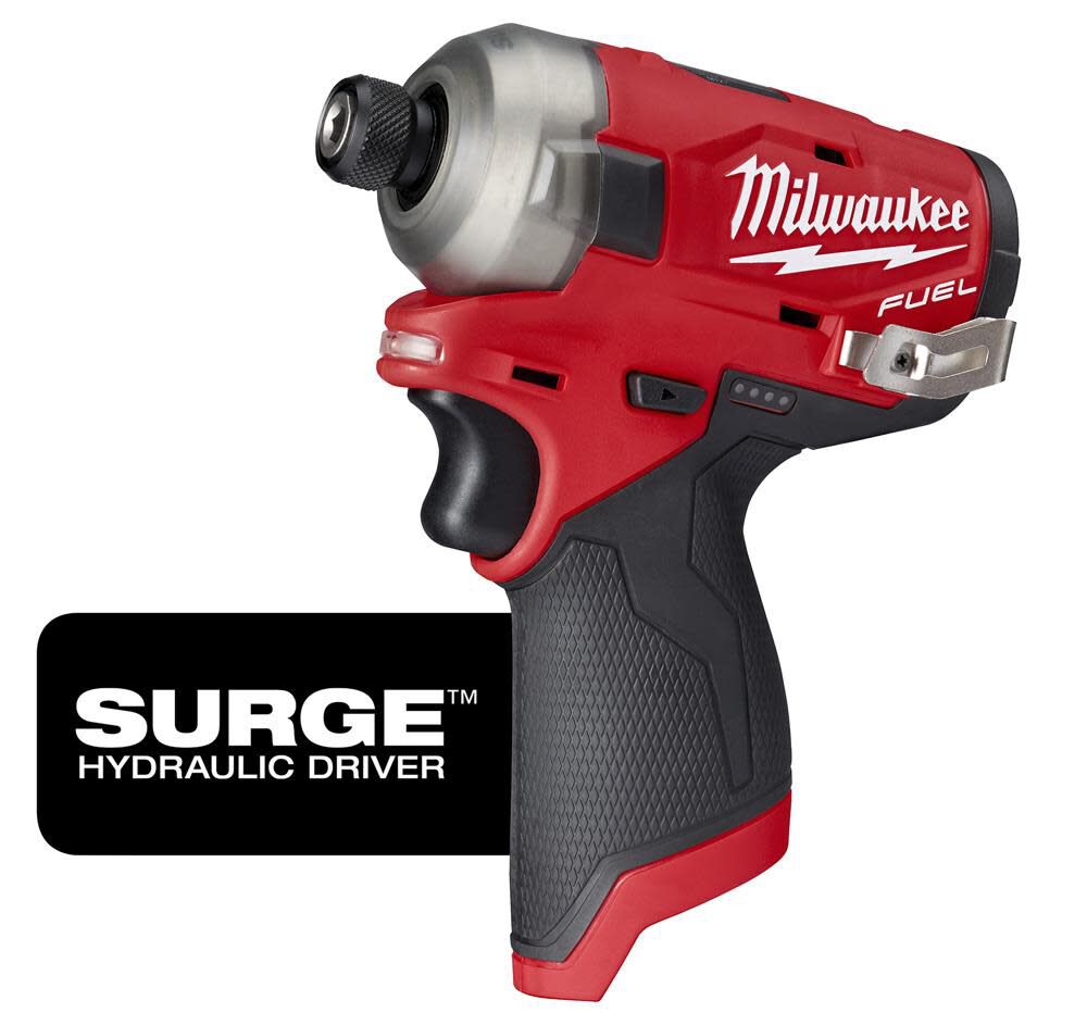 Milwaukee M12 FUEL SURGE 1/4 in. Hex Hydraulic Driver 2551-20 from Milwaukee