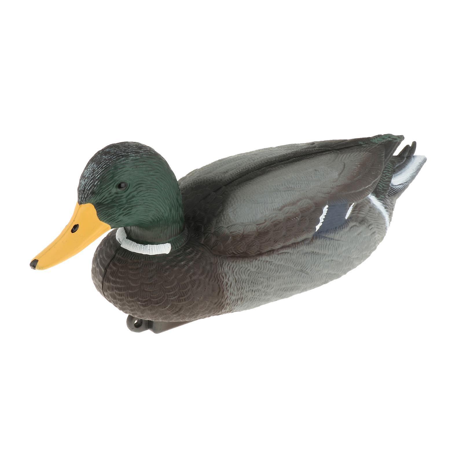 Floating Duck Decoy 3d Ornament Simulation Hunting Duck For Garden Green