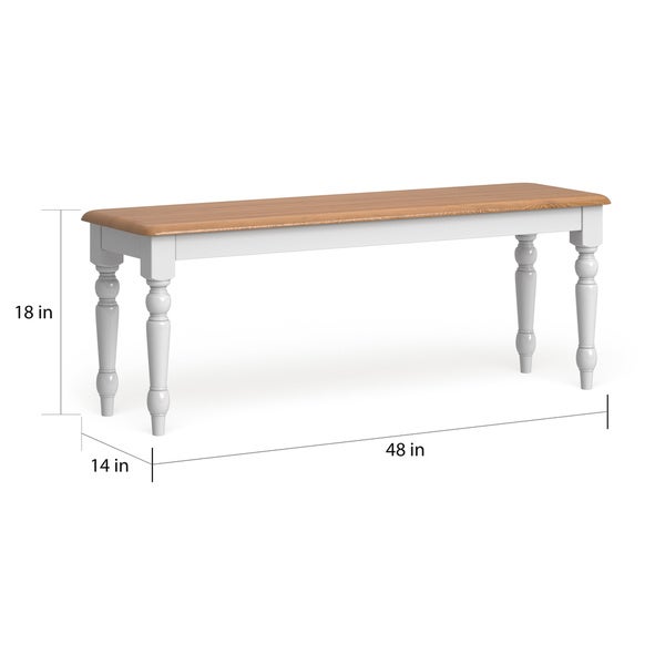 Windsor Farmhouse Dining Bench