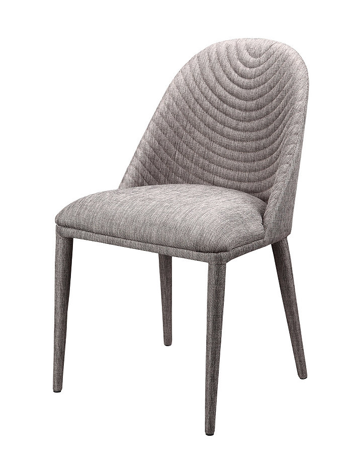 Moes Home Collection Libby Dining Chair Gray-Set Of Two