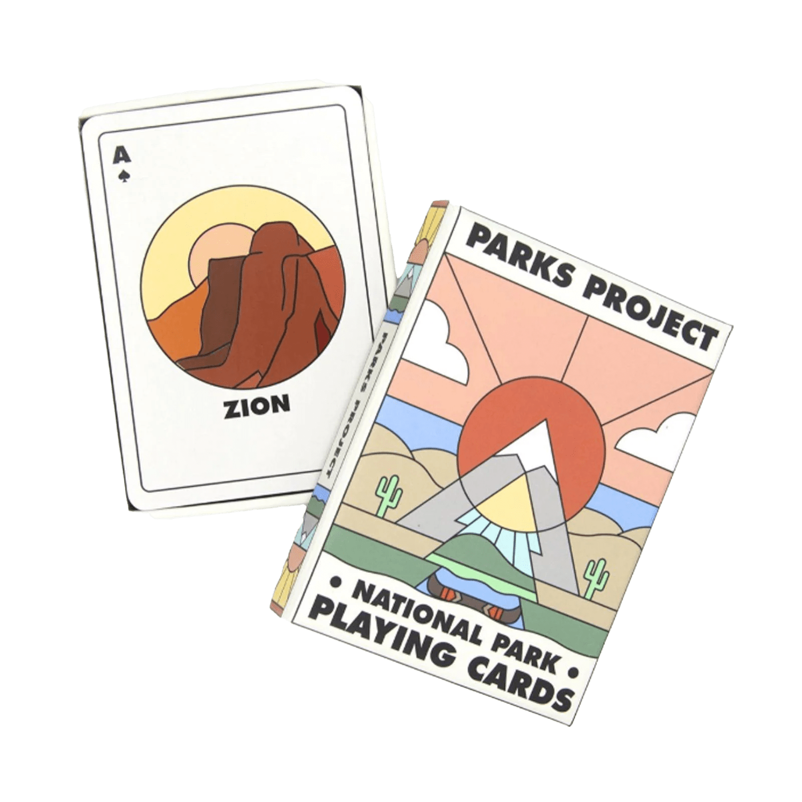 Parks Project Minimalist National Park Playing Cards