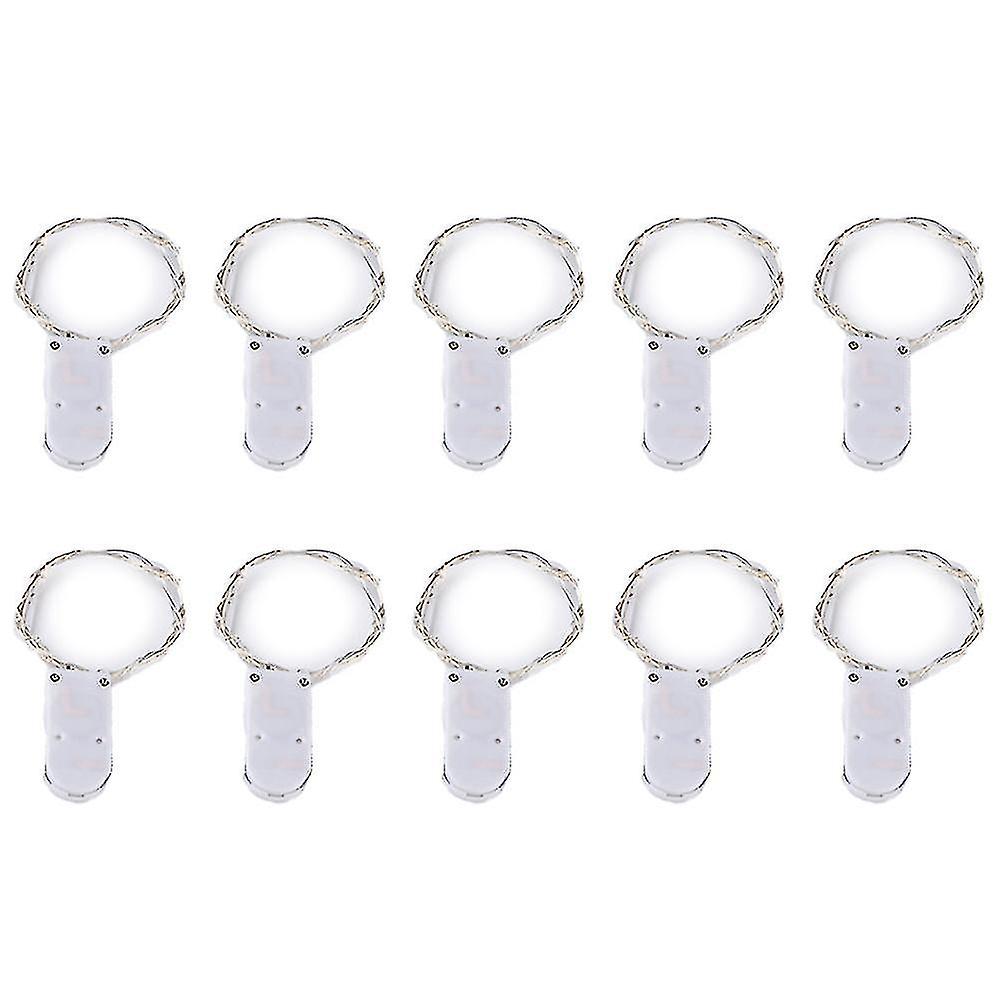 10 Pack Fairy Lights Battery Powered， 10 Feet 30 Leds For Diy Wedding Party Bedroomchristmas