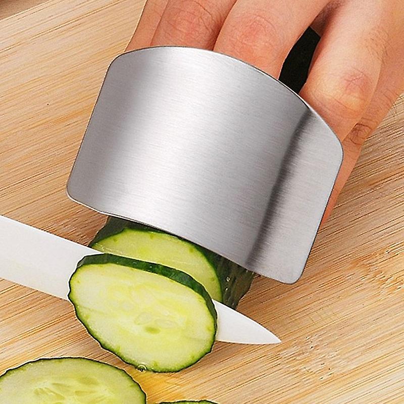 Finger Guard Finger Hand Cut Hand Protector Stainless Steel Cut Finger Protection Gadgets Vegetable Tools Kitchen Utensils