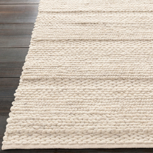 Tahoe Contemporary Wool Ivory Rug