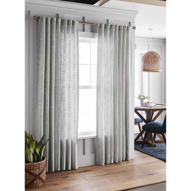 Light Filtering Honeycomb Curtain Panel Gray