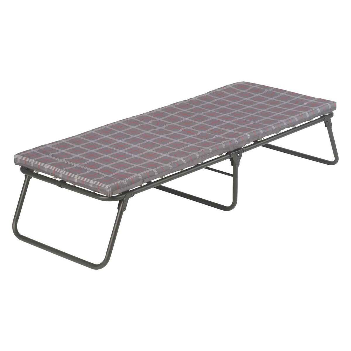 Coleman ComfortSmart Camping Cot with Sleeping Pad  Black