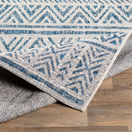 Eagean Modern Indoor/Outdoor Denim Rug