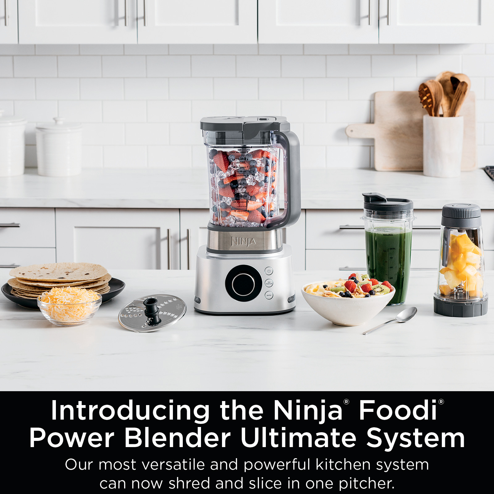 Ninja Foodi 72 oz Power Blender Ultimate System， SS400